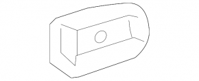 Rear left door handle plug Lexus GS350 GS450h 08-11