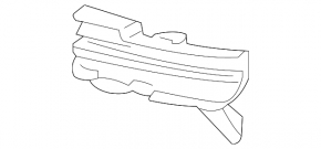 Front bumper fog light plug left Toyota Avalon 05-07