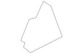 Kia Sorento 16-20 black inner rear left triangle door trim