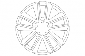Set of wheels R17 x 7.5J 4pcs Infiniti Q50 16-24