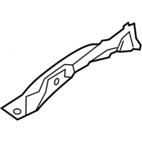 Left upper wing bracket Ford Fusion mk5 13-20