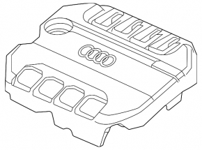 Volkswagen Atlas 18-26 2.0T Engine Cover