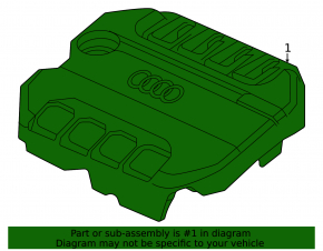 Engine Cover for VW Atlas 24-25 2.0T