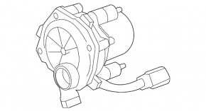 Air pump Cadillac ATS 13-2.5