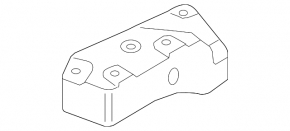Automatic transmission bracket VW Passat b8 16-19 USA 3.6