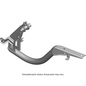 Trunk lid hinge left Chevrolet Malibu 13-15