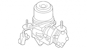 Mitsubishi Outlander 18-22 PHEV Master Cylinder Vacuum Pump