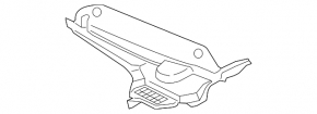 Windscreen wiper grille plastic left Mini Cooper F56 3d 14-