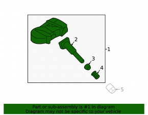 Kia Optima 16-20 Tire Pressure Sensor