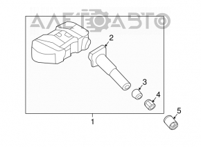 Kia Optima 16-20 Tire Pressure Sensor