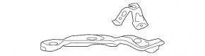 TV bar eyelash left Toyota Prius 30 10-