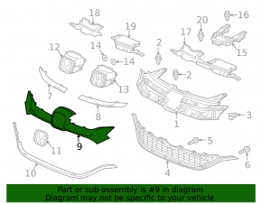 Grille cover grill Honda CRV 15-16