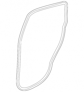 Door seal rear left Honda CRV 17-22