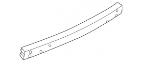 Rear bumper reinforcement Nissan Maxima A36 16-23 prerest