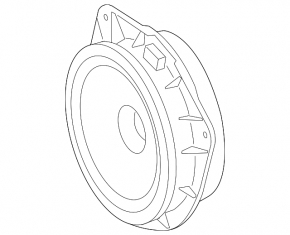 Rear left speaker for Toyota Highlander 2011