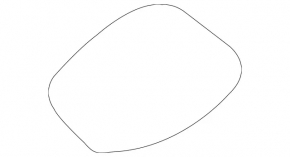 Mercedes GLC 20-22 tinted tailgate glass