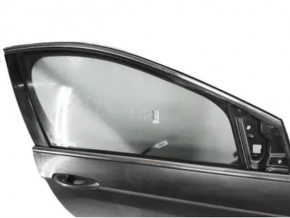 Ford Edge 15-24 keyless front right door assembly, triplex, chrome handle, burgundy R3, bumper, scratches on the trim