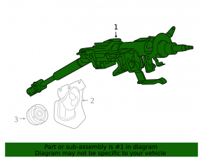 Mazda6 03-08 steering column