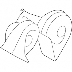 Signal left low Ford Mustang mk6 15- with bracket