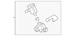 Fuel Canister Valve Land Rover Range Rover Velar 18-20 2.0T, 3.0T, 5.0T