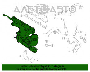 Turbine Mini Cooper F56 3d 14-19 1.5t