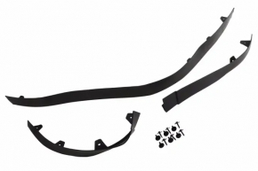 Chevrolet Volt 11-15 Front Bumper Lip Extension Assembled (3 Pieces) Rubber