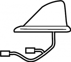 Antenna fin Infiniti QX50 19-25