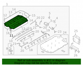 Kia EV6 22-24V Upper Battery Housing