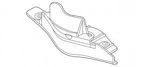 Lower control arm spring pad, rear left, VW Atlas 21-25