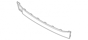 BMW X3 G01 22-24 M Sport front bumper lower trim