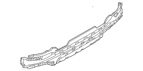 Rear bumper central mount for BMW i4 21-25