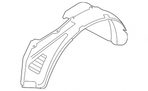 Front left fender liner for Nissan Murano z51 09-10