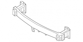 Front bumper reinforcement for Kia Forte 19-21 without radar