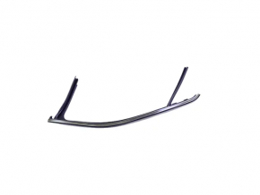 Upper front right door molding Jeep Compass 17- chrome with glass seal