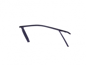 Upper front right door molding Jeep Compass 17- chrome with glass seal