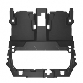 Jeep Cherokee KL 19-23 rear floor covering, black