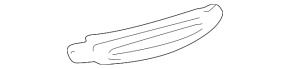 Lower rear bumper cap for Toyota C-HR 18-22 Japan-built
