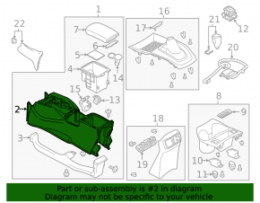 Upper center console trim, left side, Nissan Rogue Sport 19-22, leather, black, without console