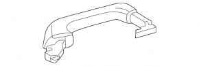 Door handle outer front right Mercedes W211