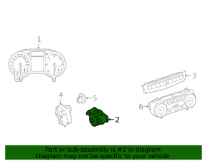 Light control Mercedes GLS-class X166 13-19