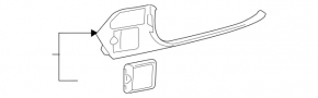 Door sill trim front right inner Mercedes W213 E 17-23 black