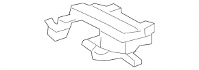 Left muffler tip bracket Mercedes S-class W222 14-20