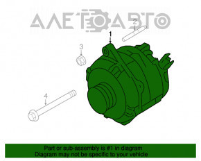 Generator Ford Edge 15-18 3.5