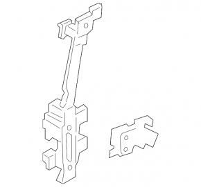 Window lifter with motor front left Ford Ecosport 18-22