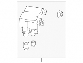 Land Rover Discovery 17-23 Air Suspension Valve Block