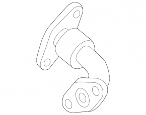 EGR pipe for Mitsubishi Outlander 18-22 PHEV