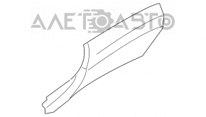 Mercedes W211 E350 black glove compartment