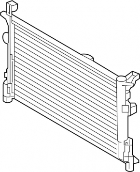Radiator cooling water Infiniti QX30 17-