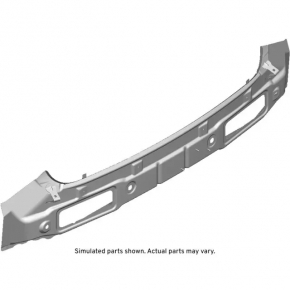 Rear panel Chevrolet Volt 11-15 2 parts dented