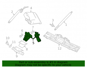 Volvo XC40 19-25 Electric Tailgate Lock